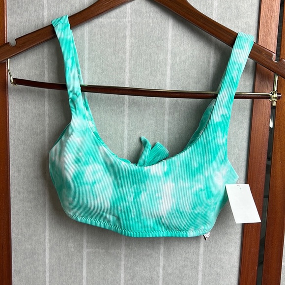BECCA SWIM CRYSTAL OVER SHOULDER BIKINI size M - Picture 3 of 5